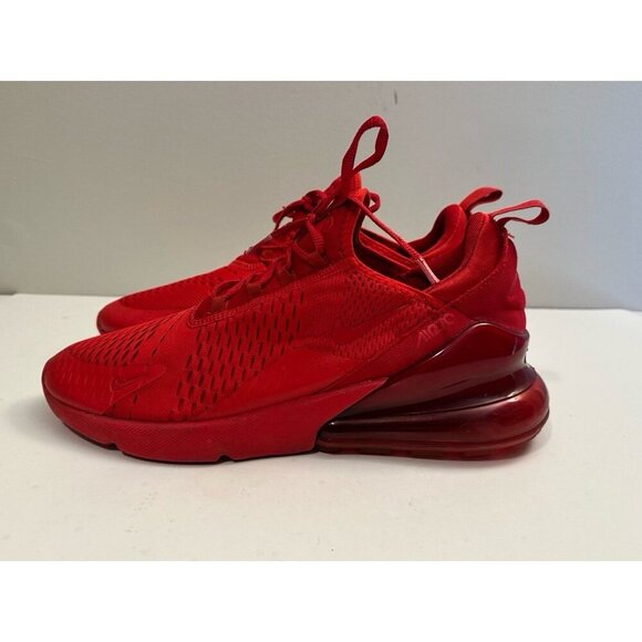 Nike Men's Air Max 270 Triple Red | University Red CV7544-600 Size 11 - Picture 2 of 10